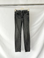 Good American Black Straight Leg Jeans