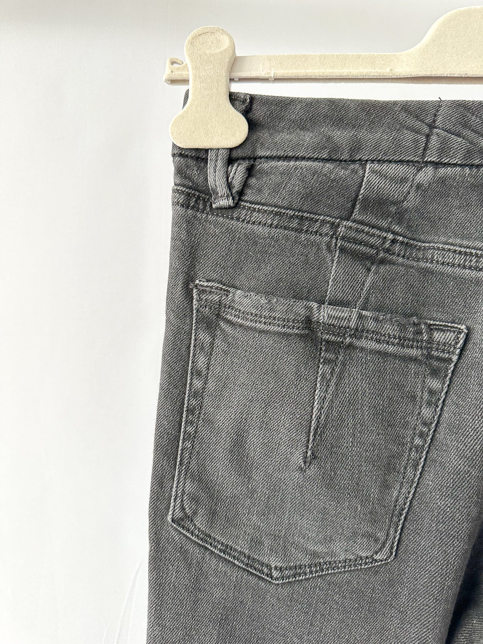 Good American Black Straight Leg Jeans