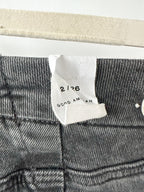 Good American Black Straight Leg Jeans