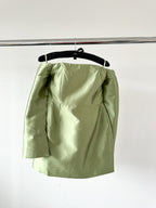Odd Muse Olive Green The Ultimate Muse Off Shoulder Skirt Mini Dress