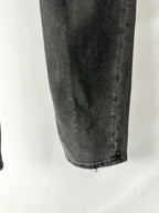 Good American Black Straight Leg Jeans