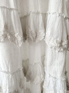 Amy Jane London White Harper Victorian Lace Tiered Maxi Dress - House Of Huntington