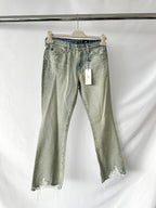 AG Jeans Denim Acid Dirt Wash Jodi Crop Jeans