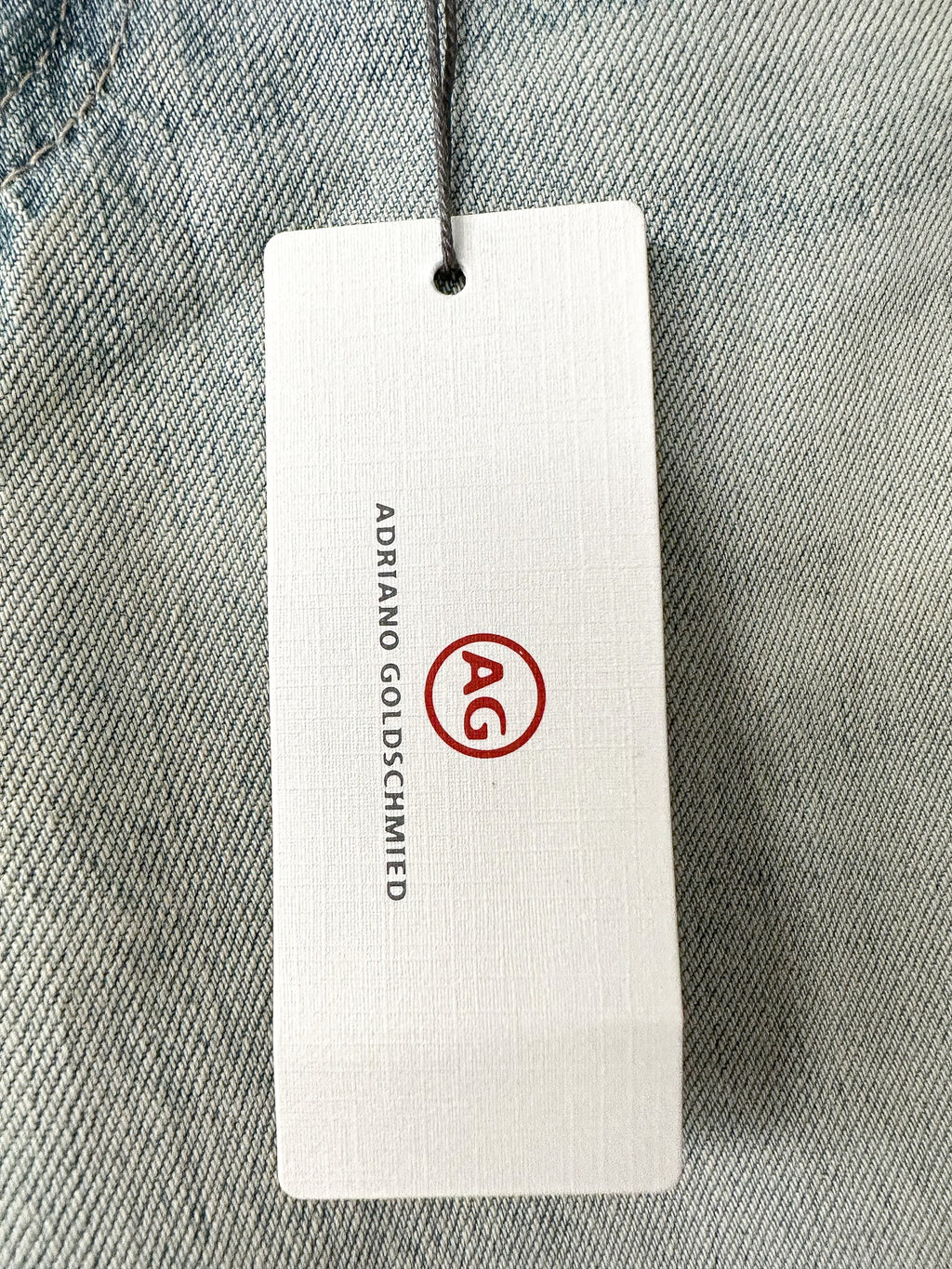 AG Jeans Denim Acid Dirt Wash Jodi Crop Jeans