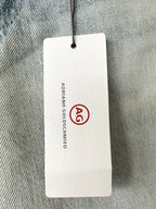 AG Jeans Denim Acid Dirt Wash Jodi Crop Jeans