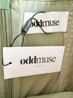Odd Muse Olive Green The Ultimate Muse Off Shoulder Skirt Mini Dress