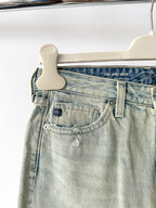 AG Jeans Denim Acid Dirt Wash Jodi Crop Jeans