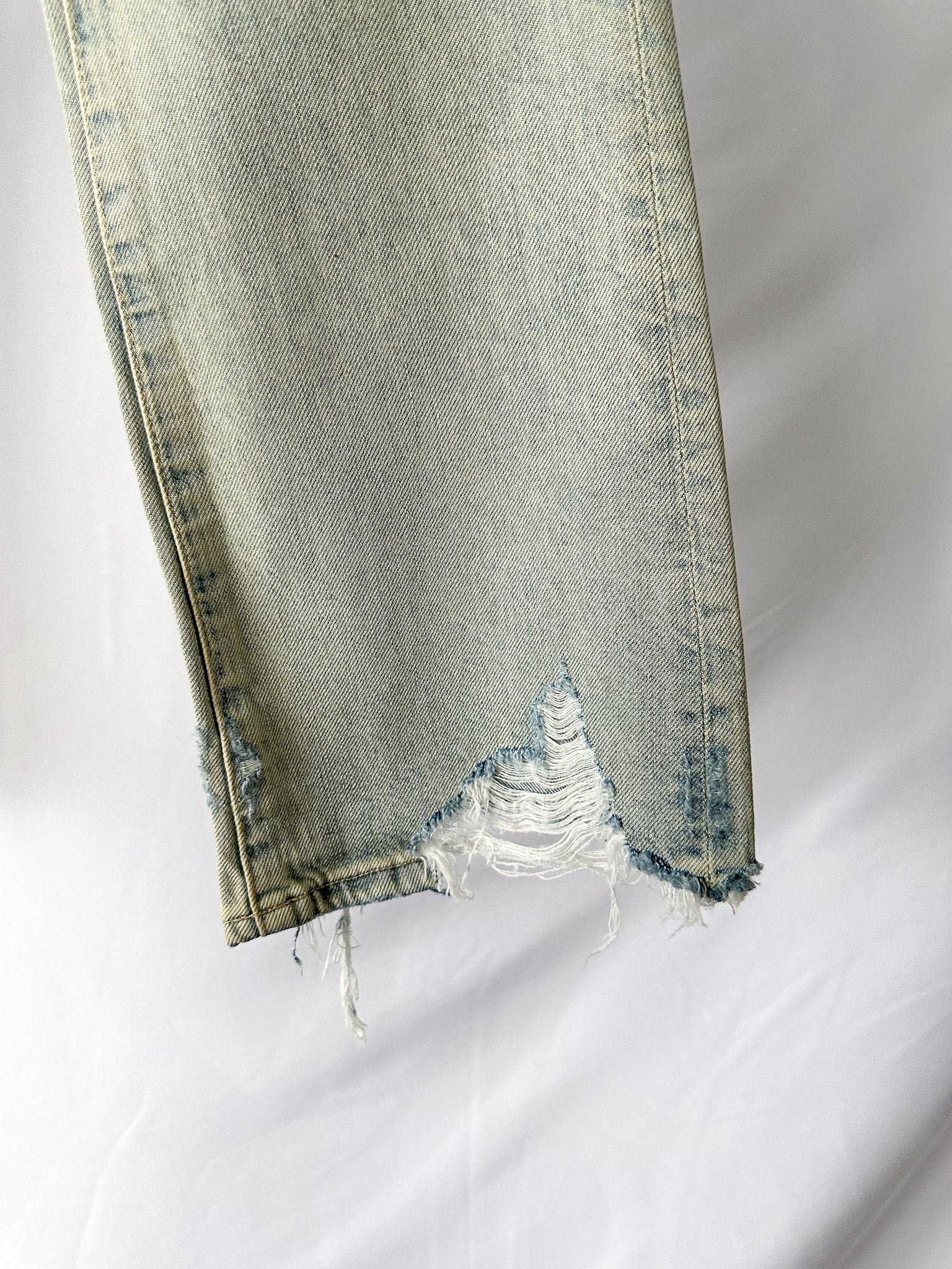 AG Jeans Denim Acid Dirt Wash Jodi Crop Jeans