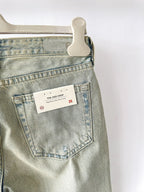 AG Jeans Denim Acid Dirt Wash Jodi Crop Jeans