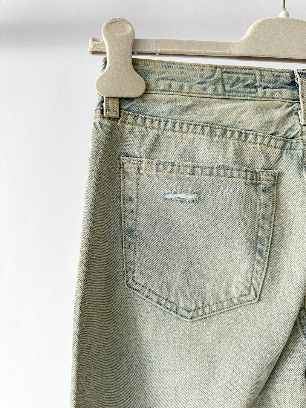 AG Jeans Denim Acid Dirt Wash Jodi Crop Jeans