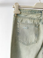 AG Jeans Denim Acid Dirt Wash Jodi Crop Jeans