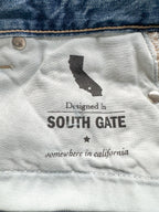 AG Jeans Denim Acid Dirt Wash Jodi Crop Jeans