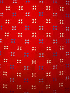 E Marinella Red Tie Blue 4 Dot Print