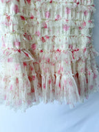 Needle & Thread Rose Ditsy Frilled Woven Mini Dress