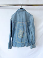 PAIGE x Disney Cinderella Story Book Cover Embroidered Wren Denim Jacket