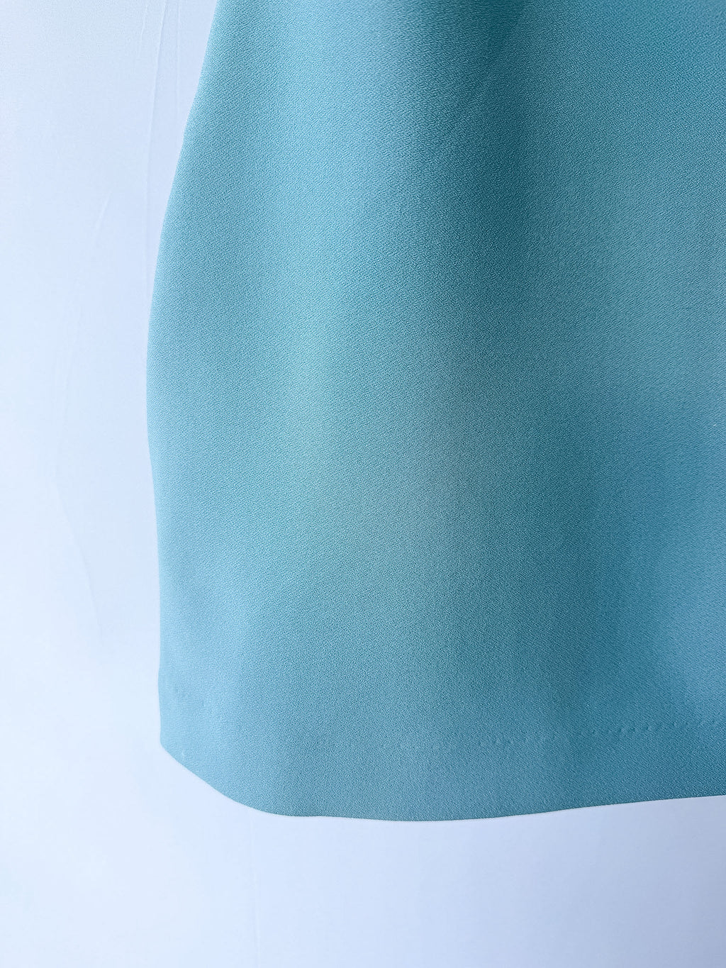 Bec + Bridge Reina Blue Open-Back Stretch-Woven Mini Dres