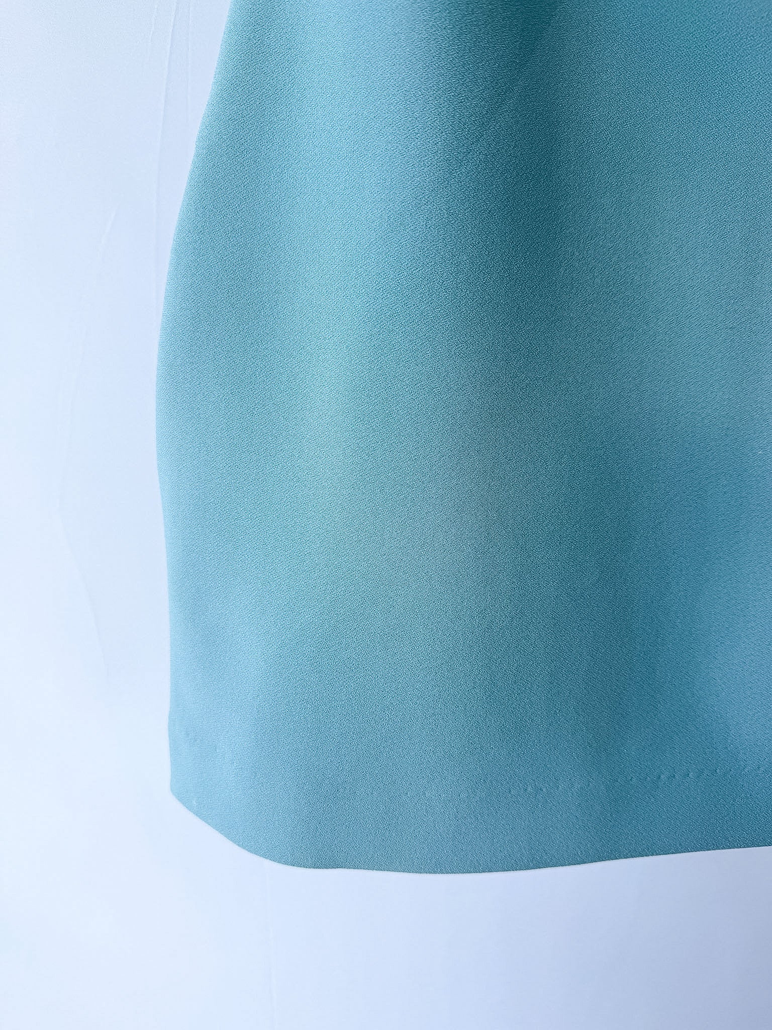 Bec + Bridge Reina Blue Open-Back Stretch-Woven Mini Dres