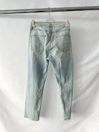 Good American Good Cuts Light Blue Distressed Jeans