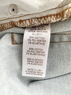 Good American Good Cuts Light Blue Distressed Jeans