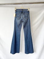 Mother The Doozy Fray Flared-Leg Denim Jeans