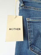 Mother The Doozy Fray Flared-Leg Denim Jeans