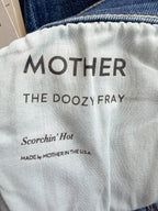 Mother The Doozy Fray Flared-Leg Denim Jeans