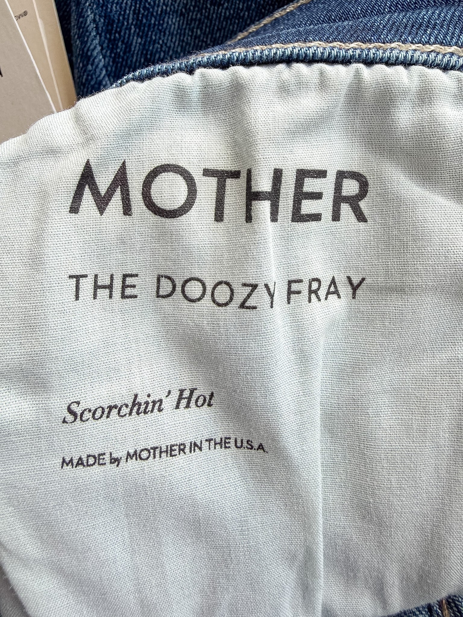 Mother The Doozy Fray Flared-Leg Denim Jeans