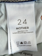 Mother The Doozy Fray Flared-Leg Denim Jeans