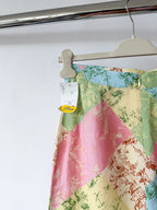 Kitri Floral Colorful Patchwork 90s Style Skirt