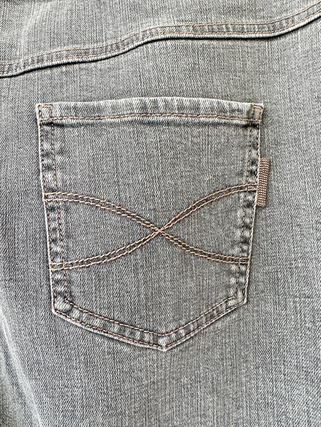 Brunello Cucinelli Grey The Boyish Tapered Hem Jeans