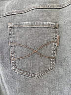 Brunello Cucinelli Grey The Boyish Tapered Hem Jeans