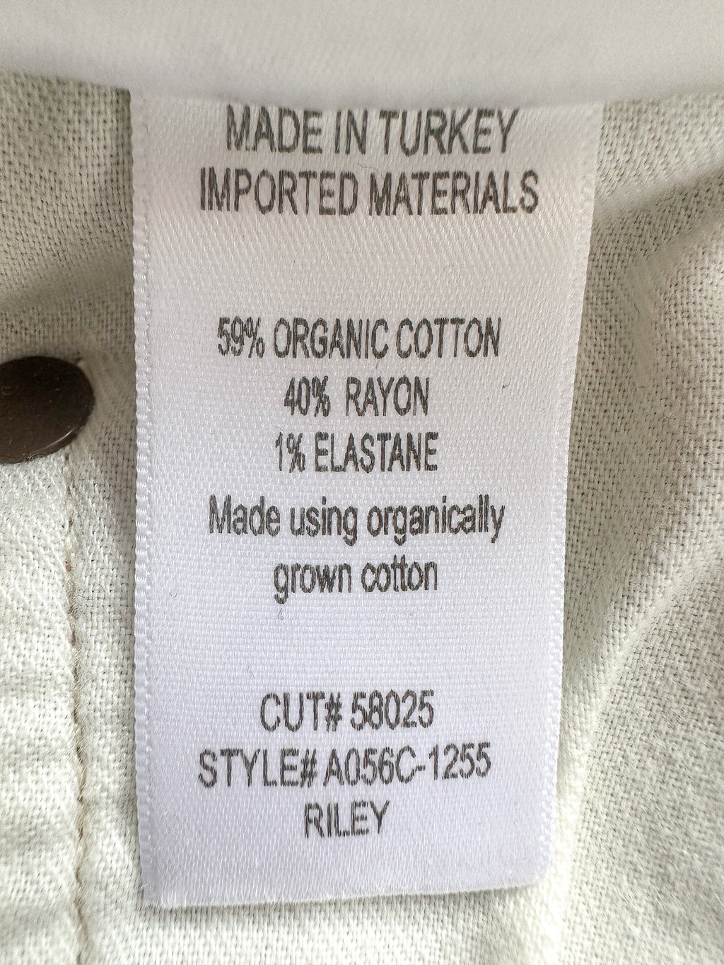 Agolde Riley High Rise Straight Crop Jeans