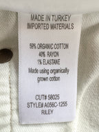 Agolde Riley High Rise Straight Crop Jeans