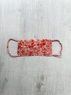 The Vampire's Wife Red Floral Organza Face Mask - House Of Huntington