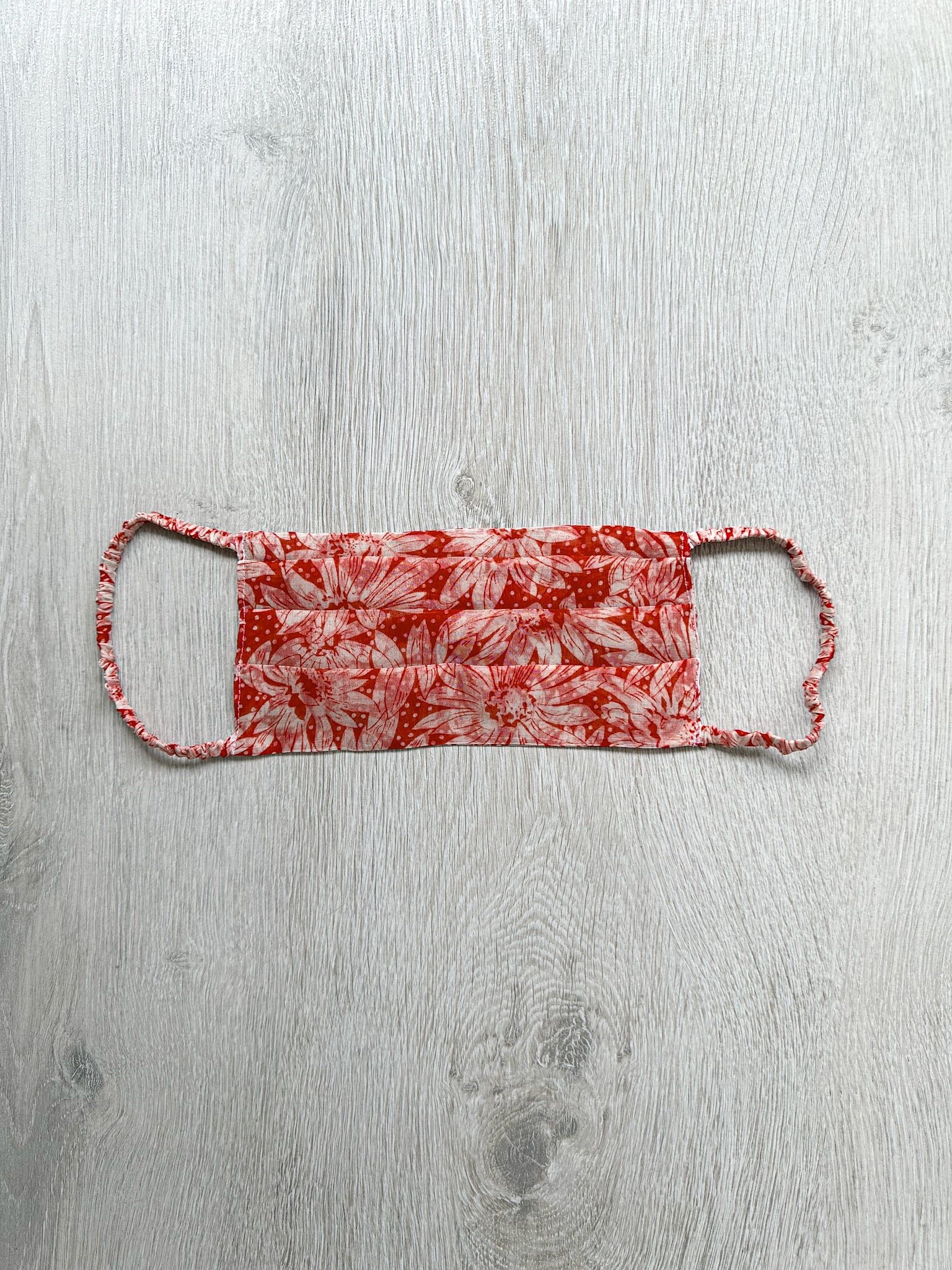 The Vampire's Wife Red Floral Organza Face Mask - House Of Huntington