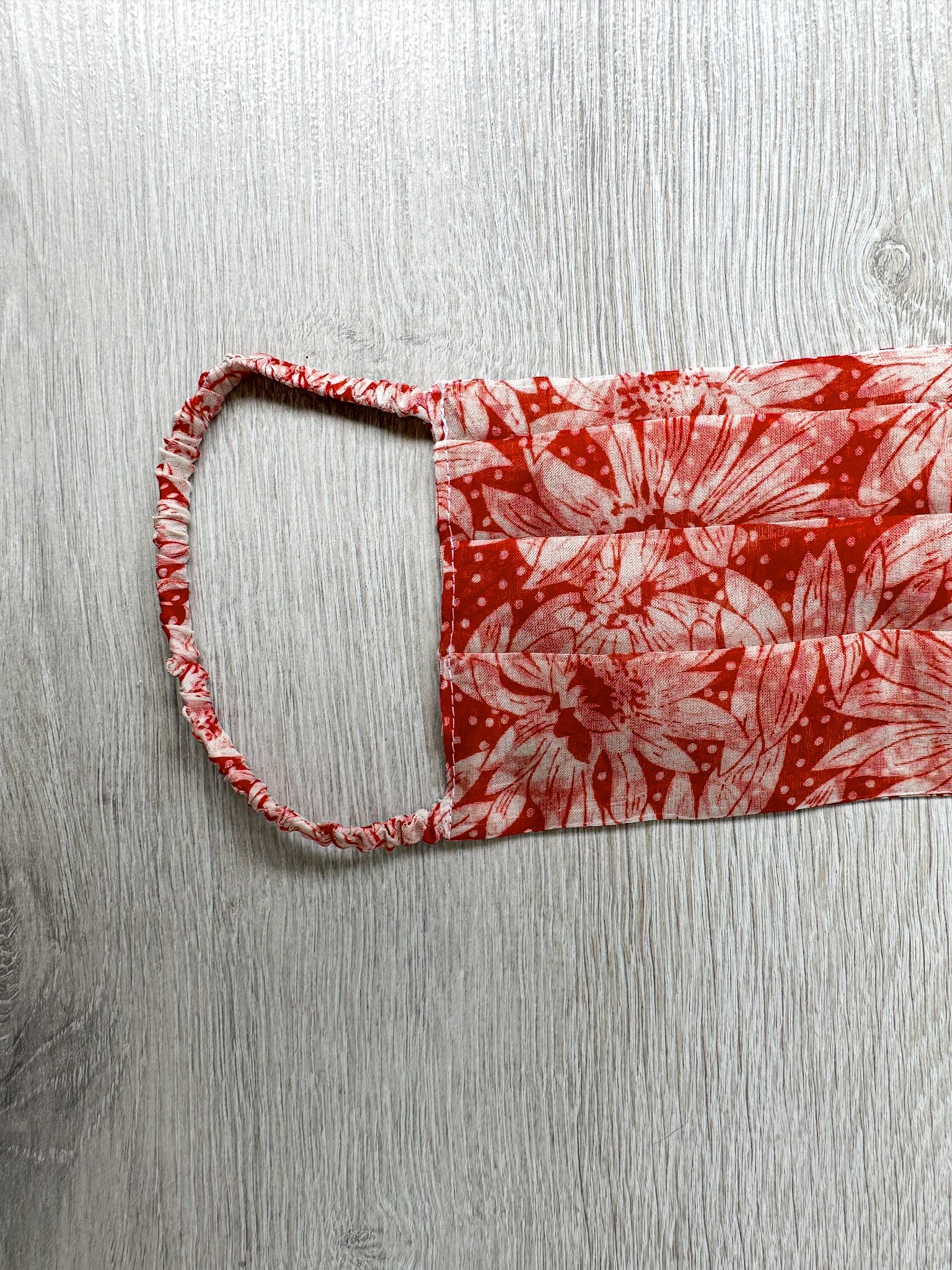 The Vampire's Wife Red Floral Organza Face Mask - House Of Huntington