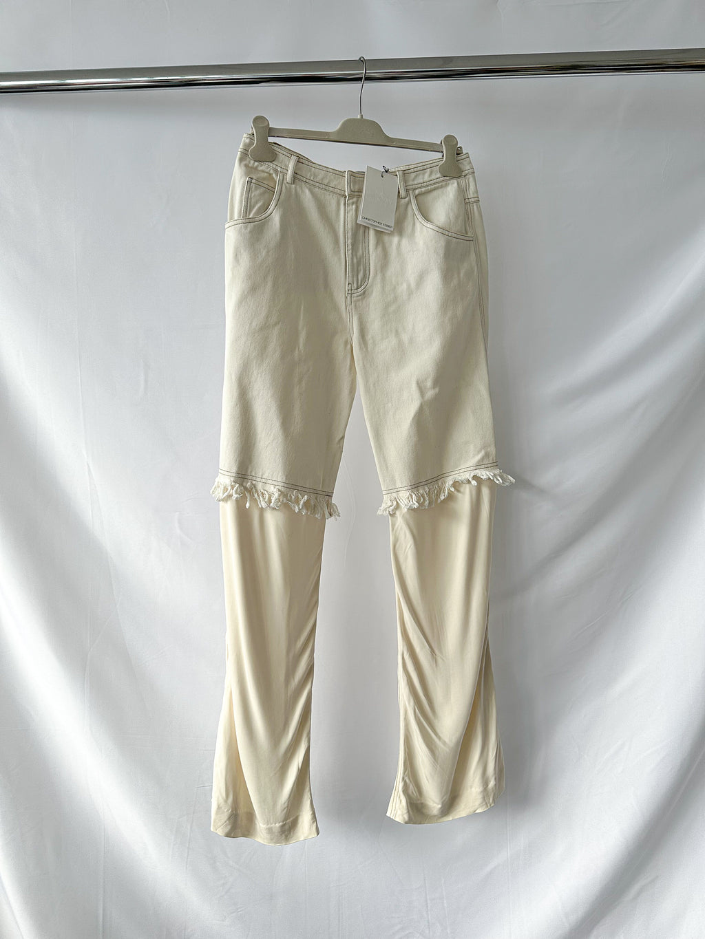 Christopher Esber Off-White Deconstruct Splice Jeans