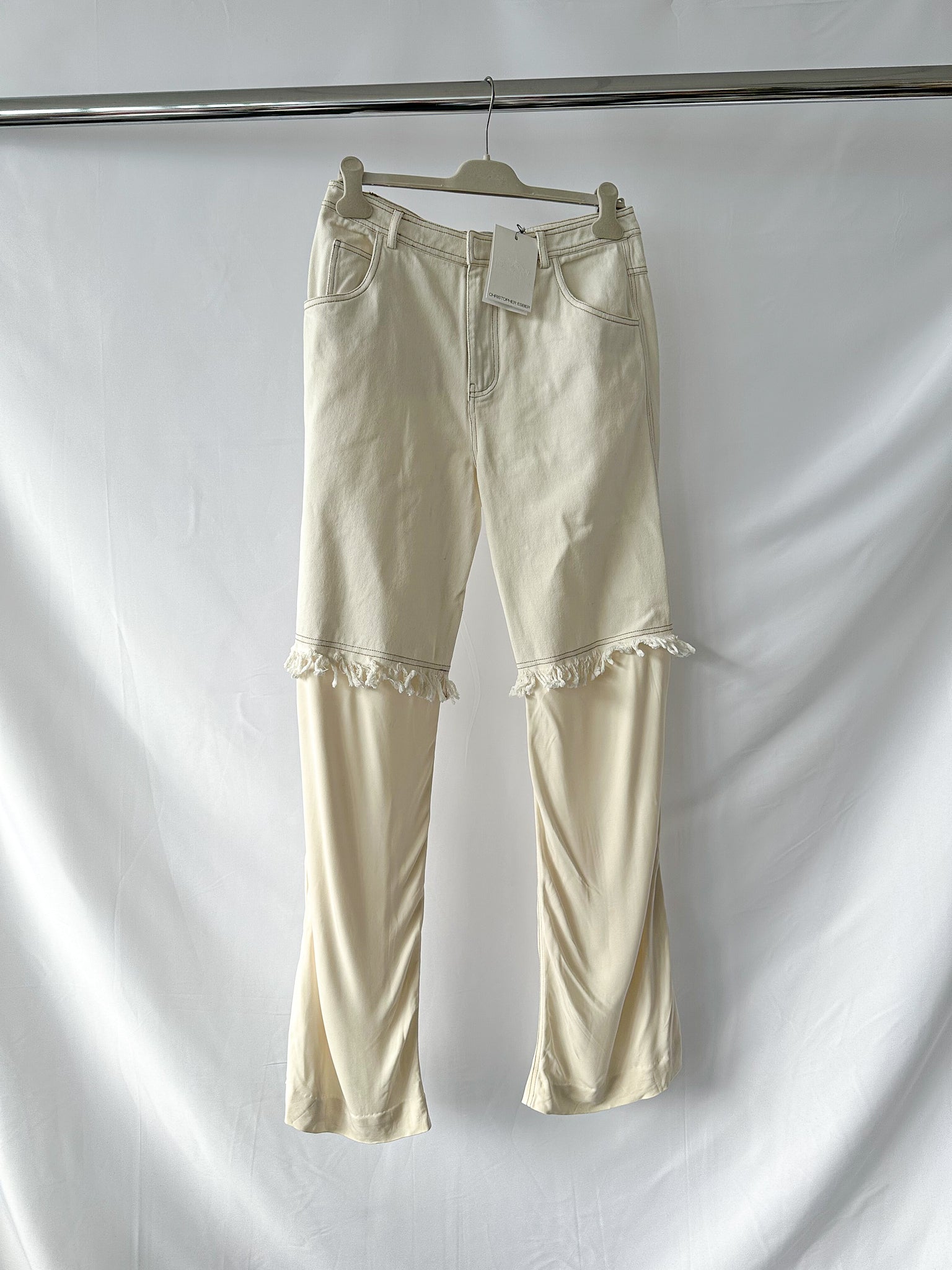 Christopher Esber Off-White Deconstruct Splice Jeans