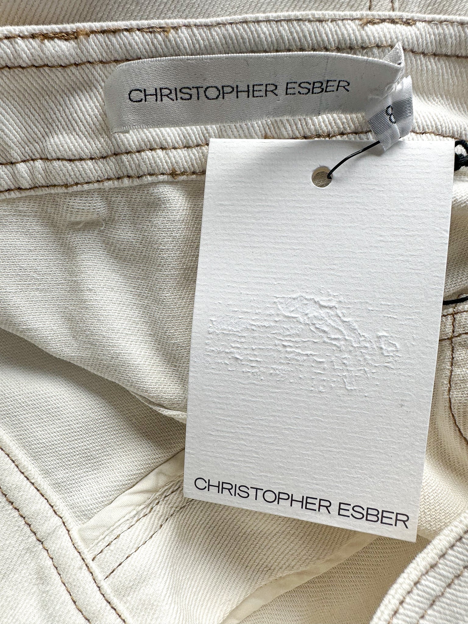 Christopher Esber Off-White Deconstruct Splice Jeans