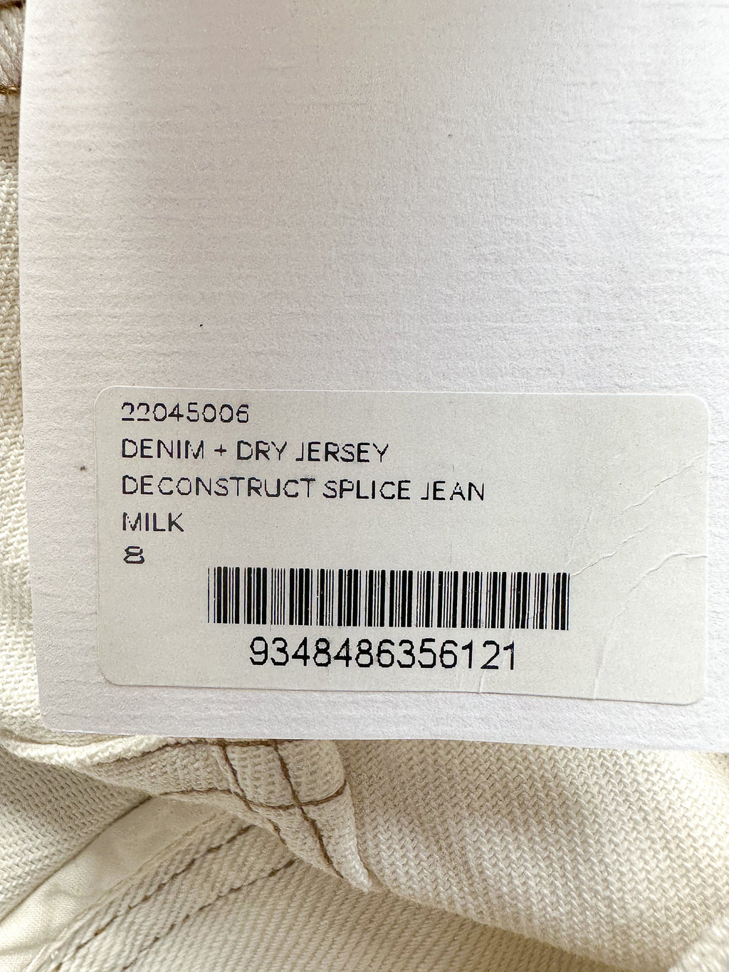 Christopher Esber Off-White Deconstruct Splice Jeans