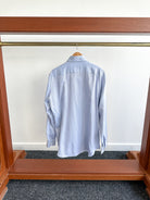 Cifonelli Blue Small Dotted Formal Shirt - House Of Huntington