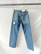 Re/Done Blue Denim '70s Stove Pipe Straight Jeans