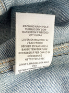 Re/Done Patchwork Denim Midi Skirt