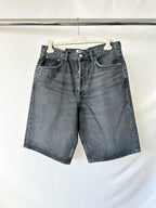 Agolde Black Skate Black Shorts