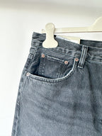 Agolde Black Skate Black Shorts