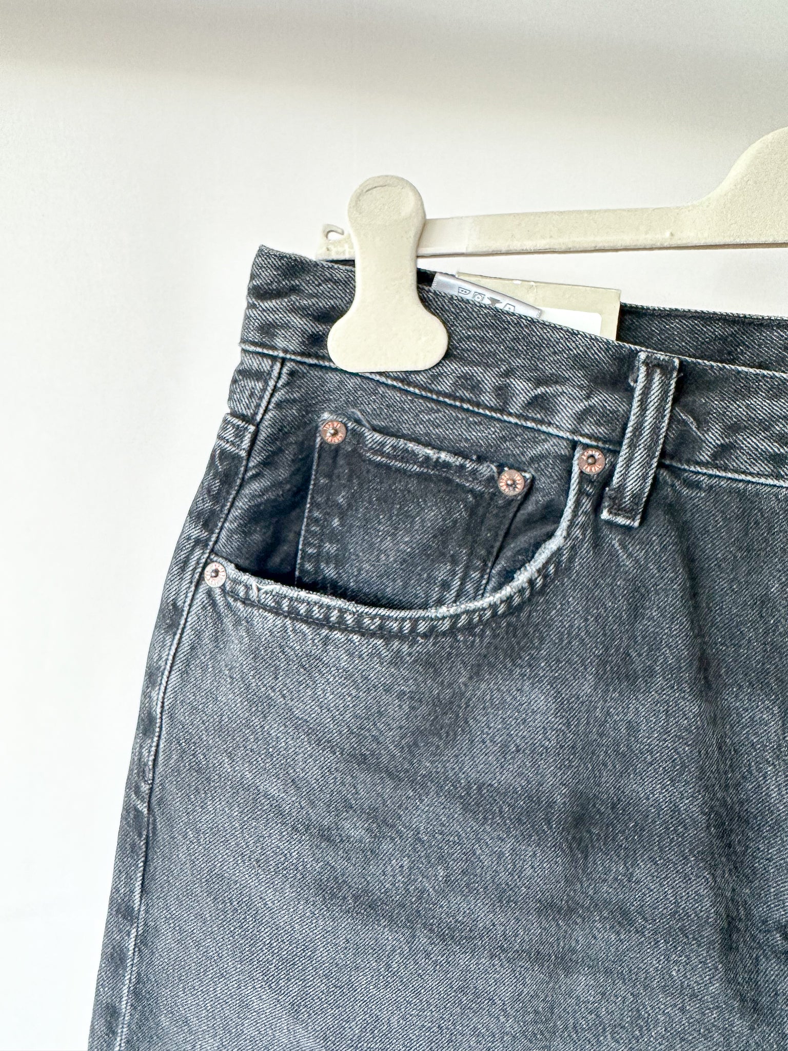 Agolde Schwarze Skate-Shorts