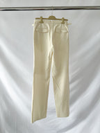 Husbands Ecru Wool Trousers Pants