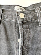 Agolde Black Skate Black Shorts