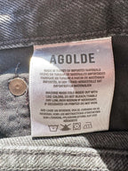 Agolde Black Skate Black Shorts