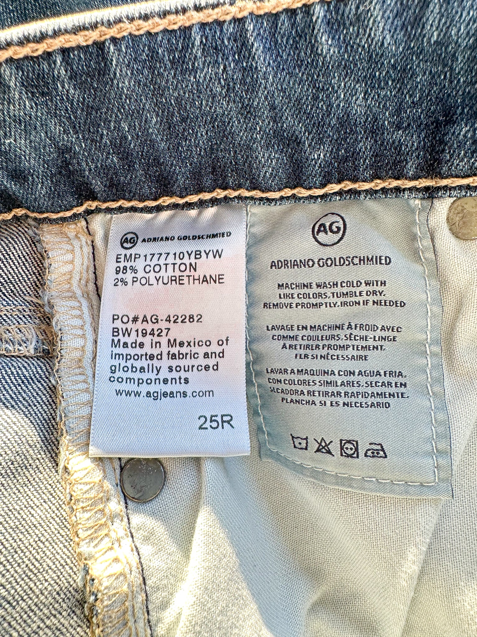 AG Jeans Farrah Skinny Ankle Jeans